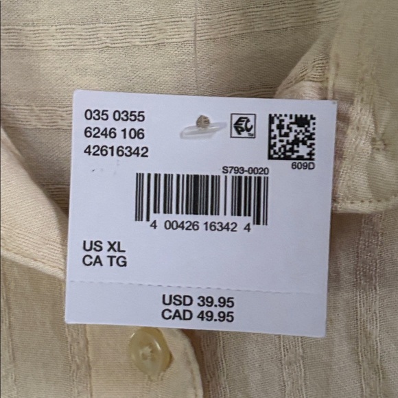 AE Perfect Button Up Long Sleeve Shirt - Picture 11 of 14